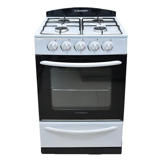 Cocina Peabody Clasica 56 Cm Blanca Multigas Color Blanco