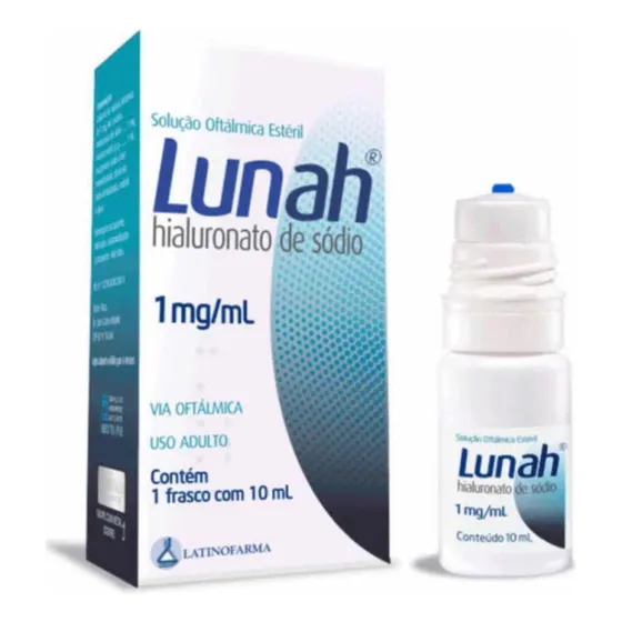 Colírio Lunah 1mg Com 10ml