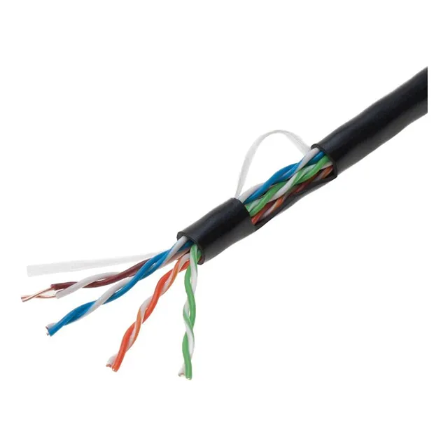 Cable Cat5e Sólido De 1000 Pies 24awg Utp Categoría 5e En