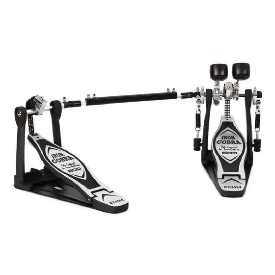 Pedal Duplo De Bumbo Para Bateria Hp 600dtw Tama
