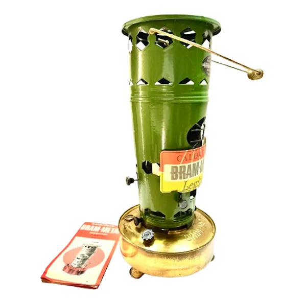 Estufa Calentador Bram-metal No 10  Kerosene Tanque Bronce
