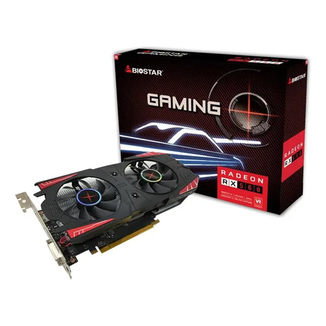 Tarjeta De Video Biostar Radeon Rx560 4gb Ddr5 Nnet