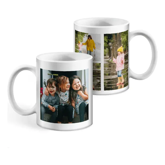 Tazas Personalizadas Con Foto Marca Logo Impresión, 325 Ml