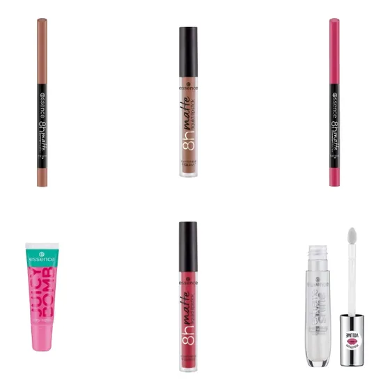 Set De Maquillaje Basico De Labios Essence