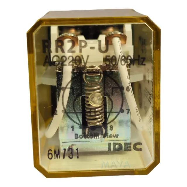 Rele Potencia 2 Inversores Rr2p 220v 8 Patas Idec