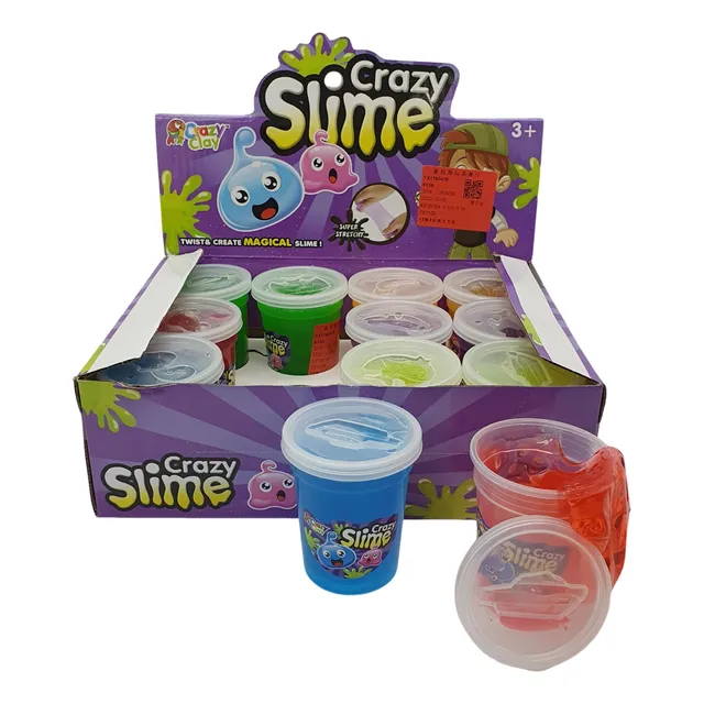 Juguete Slime 6.5x7.5x4.5cm Unicolor Crazy