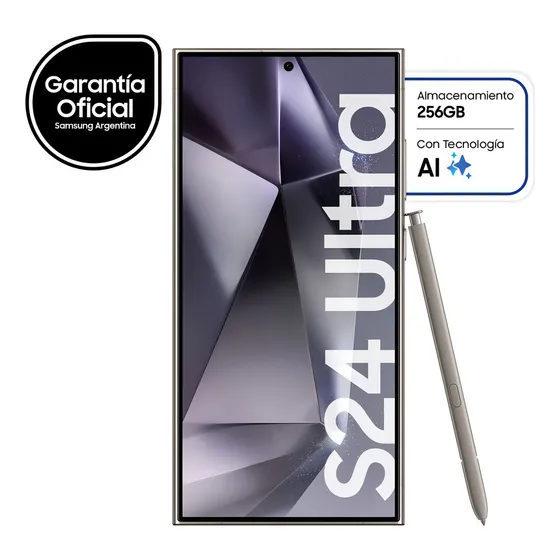Samsung Galaxy S24 Ultra 5G Dual SIM 256 GB titanium violet 8 GB RAM - Excelente (Reacondicionado)