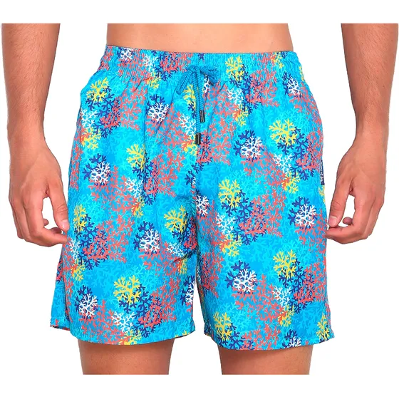 Beachman Short De Bano En Microfibra Arrecife De Coral