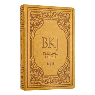 BĂblia Sagrada King James Fiel 1611 Letra Extra Gigante Capa Castanha BĂblia Sagrada King James Fiel 1611 Letra Extra Gigante Capa Castanha