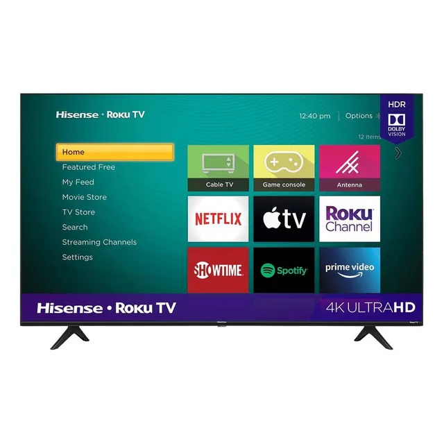 Smart TV de 50" Hisense R6 Series 50R6090G5 con pantalla LED 4K