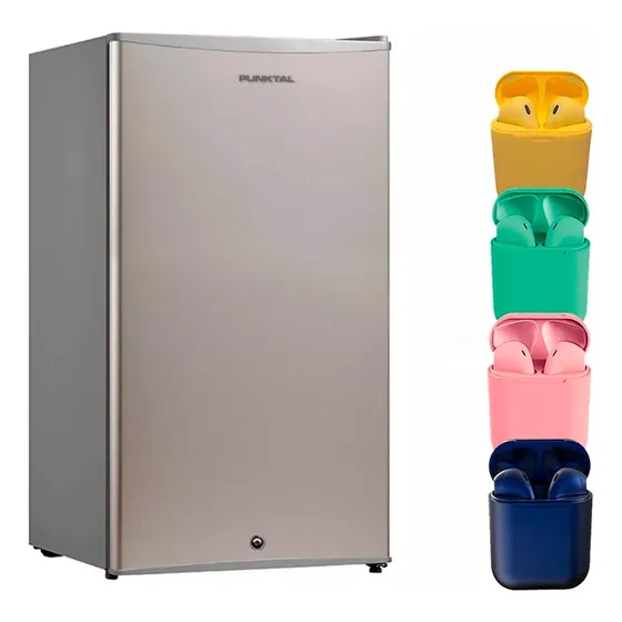 Heladera Minibar Punktal Pk-hs121 Gris 93l Gtia Oficial + Au