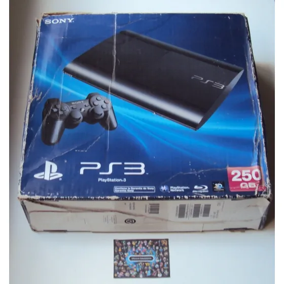 Caixa Playstation 3 Super Slim 250gb