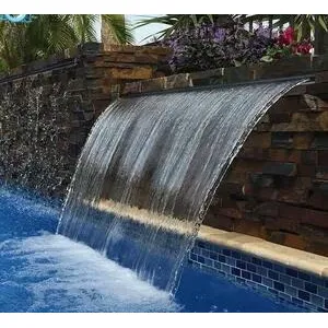 Cascada De 2mtrs Fuents Para Piscinas En Fibra De Vidrio