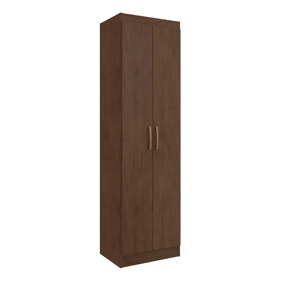 Armario Ropero Placard Multiuso 2 Puertas Cocina Baño Color Marrón