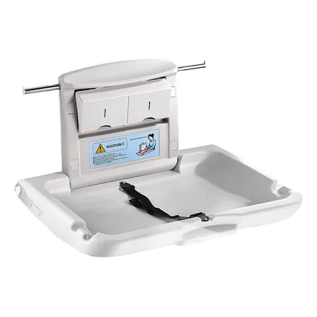 Mudador Cambiador De Pañales Plegable Para Bebe Baño Público
