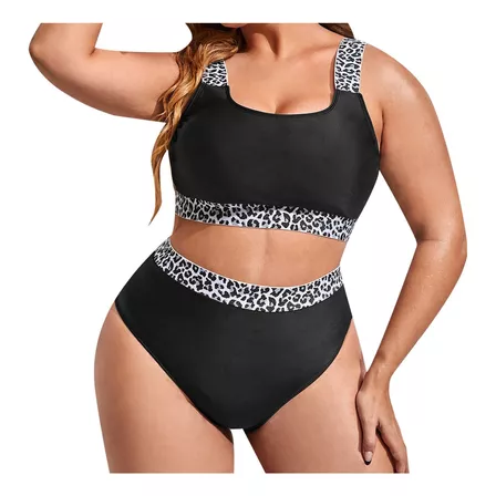 Traje De Baño De Talla Grande De Verano For Mujer Camiseta