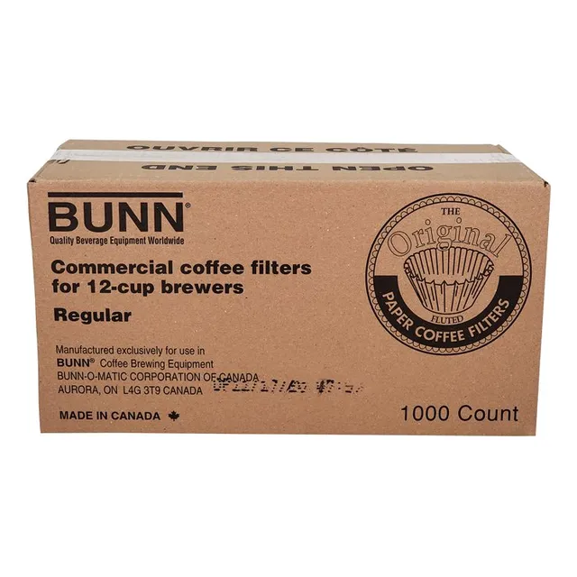 Bunn 20115.000 Filtro Papel 1000 Pz