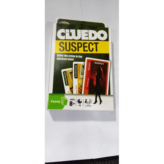 Juego Sospecha Clued En Cartas