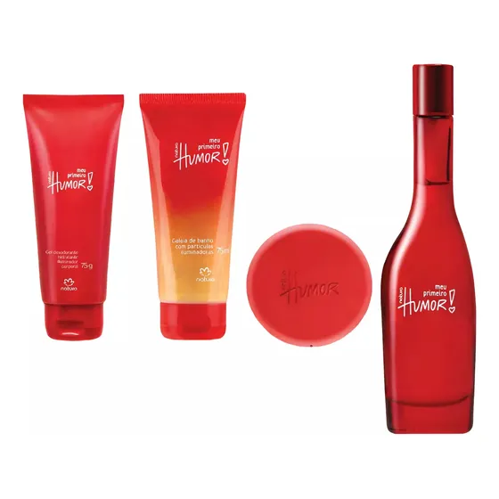 Natura Kit X4 Humor Meu Primeiro Perfume