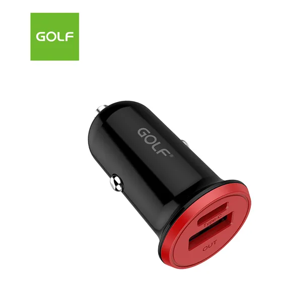 Cargador Para Carro Usb Tipo A Y Tipo C Cenicero 12v 18w