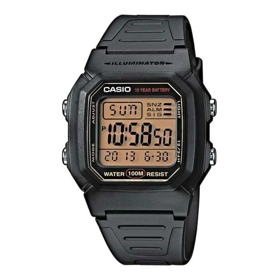 Reloj Pulsera Digital Casio Collection W-800HG-9AV Negro