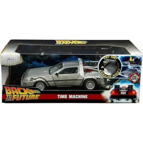 Carro Máquina Del Tiempo Time Machine Part 1 Con Luz 1:24