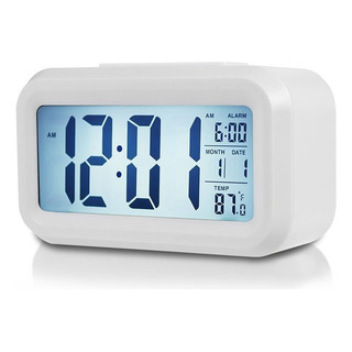 Relógio De Mesa Digital Inteligente Com Sensor Temperatura Relógio De Mesa Digital Inteligente Com Sensor Temperatura