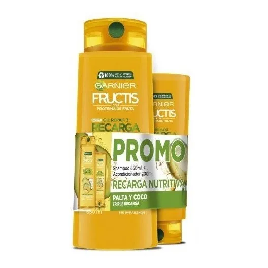 Fructis Shampoo 350ml + Aco 200ml