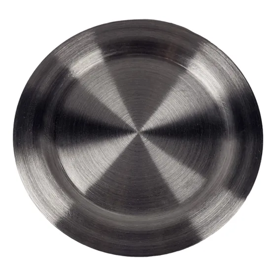 Juego 6 Platos Playos Aluminio Camping 22 Cm