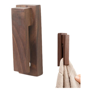 2 P Madera No Se Necesita Perforar Gancho Toalla Baño Cocina 2 P Madera No Se Necesita Perforar Gancho Toalla Baño Cocina