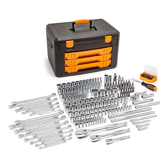 Kit De Herramientas Mecánicas Gearwrench 243 Pz Color Naranja