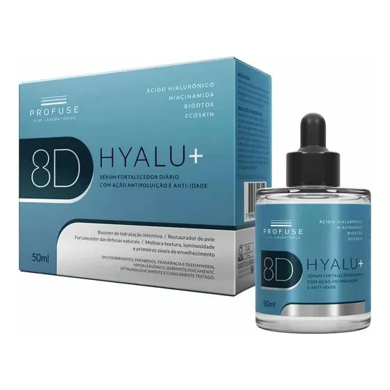 Sérum Hidratante Fortalecedor Profuse 8d Hyalu+ 50ml
