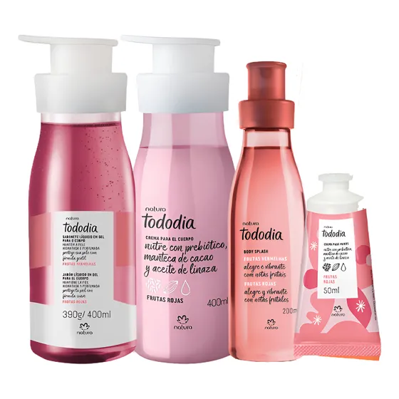 Kit Frutas Rojas Tododia Natura