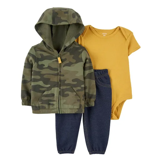 Conjunto Carters Casaco Moletom Bebe Menino 