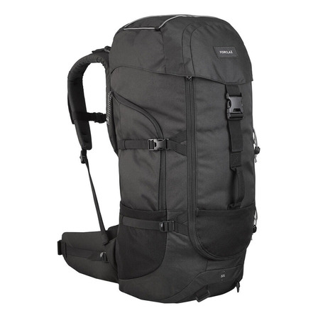 Mochila De Camping Forclaz Travel100 50l Cor Preta Liso Sem Gênero Mochila De Camping Forclaz Travel100 50l Cor Preta Liso Sem Gênero