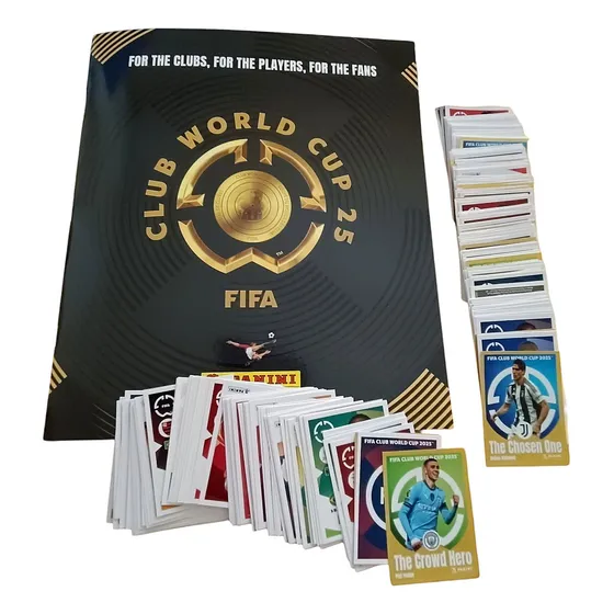 Album - Mundial De Clubes + 100 Figuritas Diferentes A Pegar