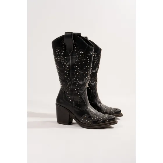 Bota Texana Vita Bella Mujer Cuero - Malia