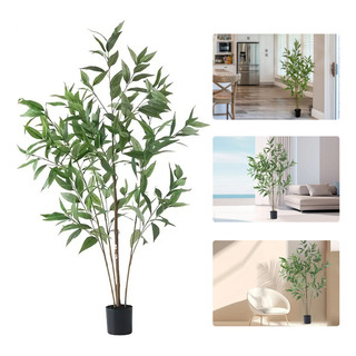 Árbol De Eucalipto Artificial Plantas Decorativas 1.3 M Árbol De Eucalipto Artificial Plantas Decorativas 1.3 M
