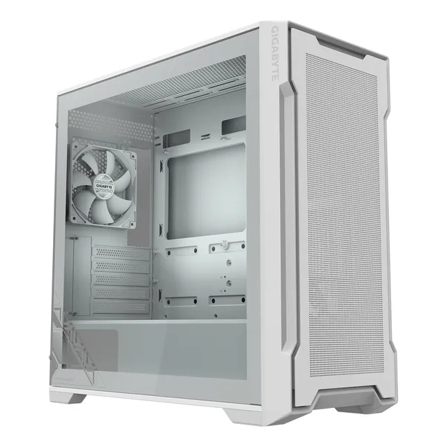 Gabinete Gaming Gigabyte C102 Glass White C/2 Ventiladores