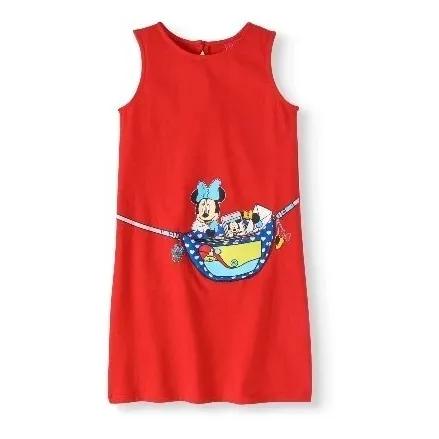 Bello Vestido Disney De Minnie Mouse  Talla 6 Disney