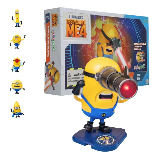 Figura Mega Minions Mel Mi Villano Favorito 4 Modelo Kit