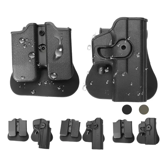 Funda Para Pistola Glock 17 Portacargadores Doble