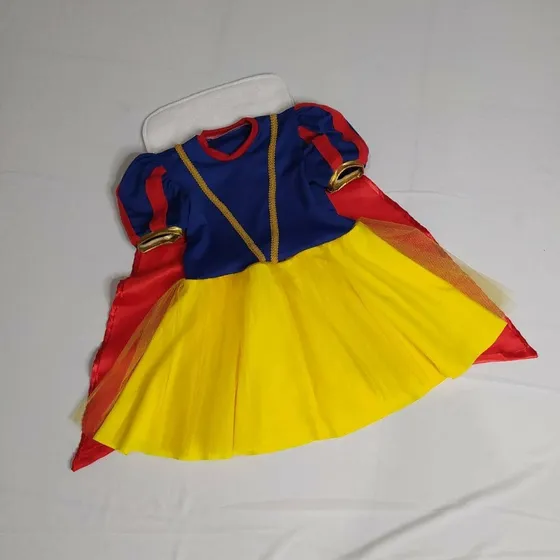 Disfraz Vestido Niña Blanca Nieves