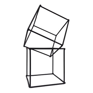 Kit 2 Centro De Mesa Cubo Para Decoração Kit 2 Centro De Mesa Cubo Para Decoração