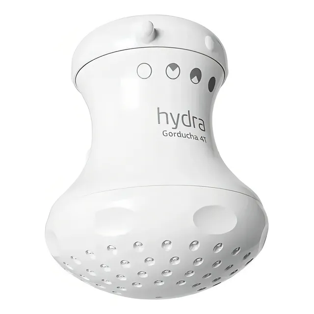 Ducha Chubby Shower de 4 t, 5700 W, 220 V, Hydra Corona, color blanco, potencia 5700 W