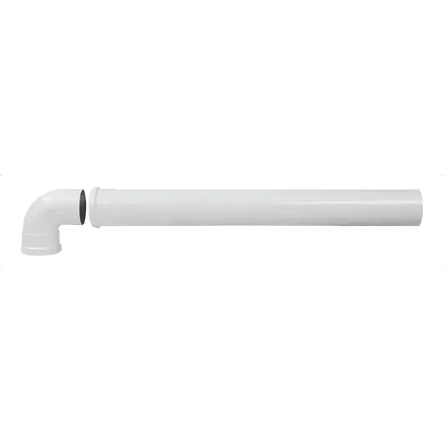 Kit De Extraccion Junkers Az 219 Para Calefon Tiro Forzado Color Blanco
