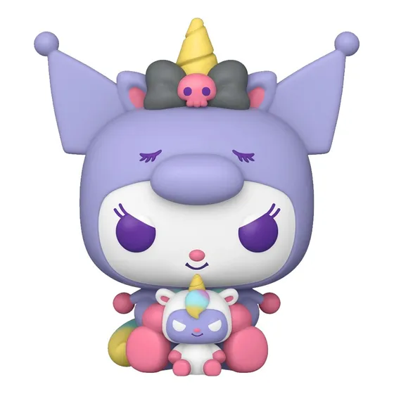 Figura De Accion Kuromi Unicornio 62 Hello Kitty And Friends Funko Pop