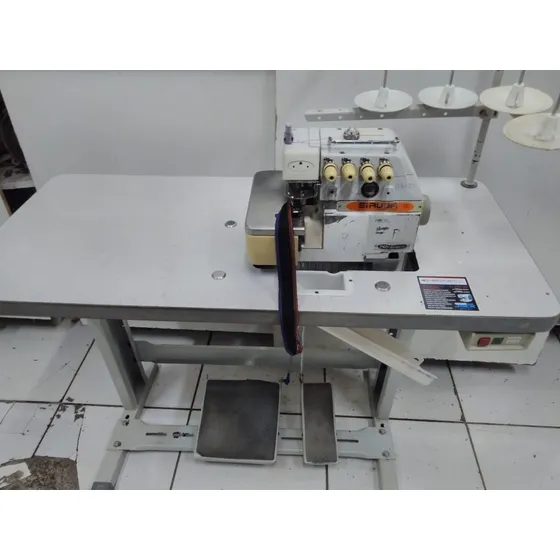 Maquina Overlok Ponto Cadeia Direct Drive 747f Usada 220v