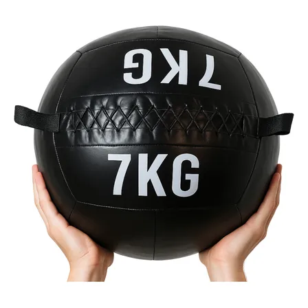 Balón Medicinal Ecocuero  7kg Para Entrenamientos Fitness