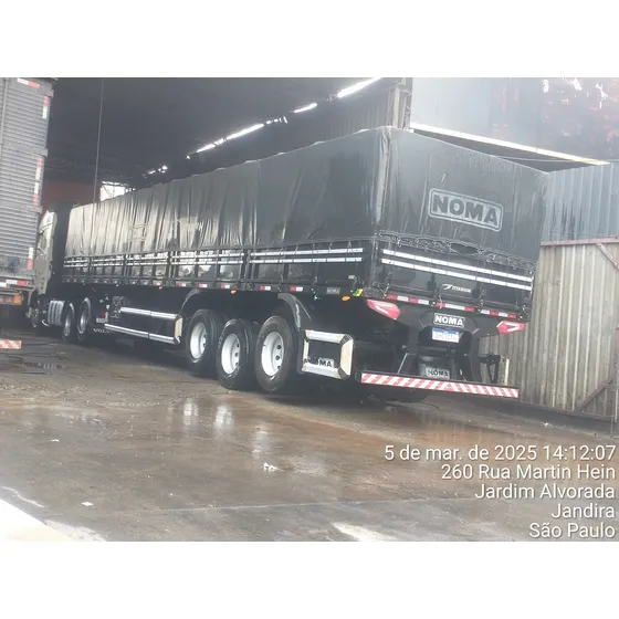 Carreta Noma 13,5 Assoalho De Chapa